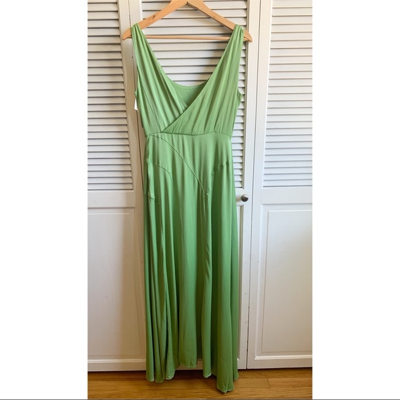 NWT Anthropologie Rima green maxi dress - Picture 4 of 7